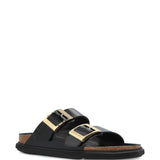 Ciabatte arizona in nero Birkenstock - donna 