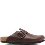 Mules boston in marrone Birkenstock - uomo 