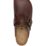 Mules boston in marrone Birkenstock - uomo 