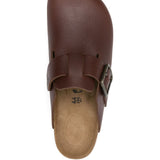Mules boston in marrone Birkenstock - uomo 