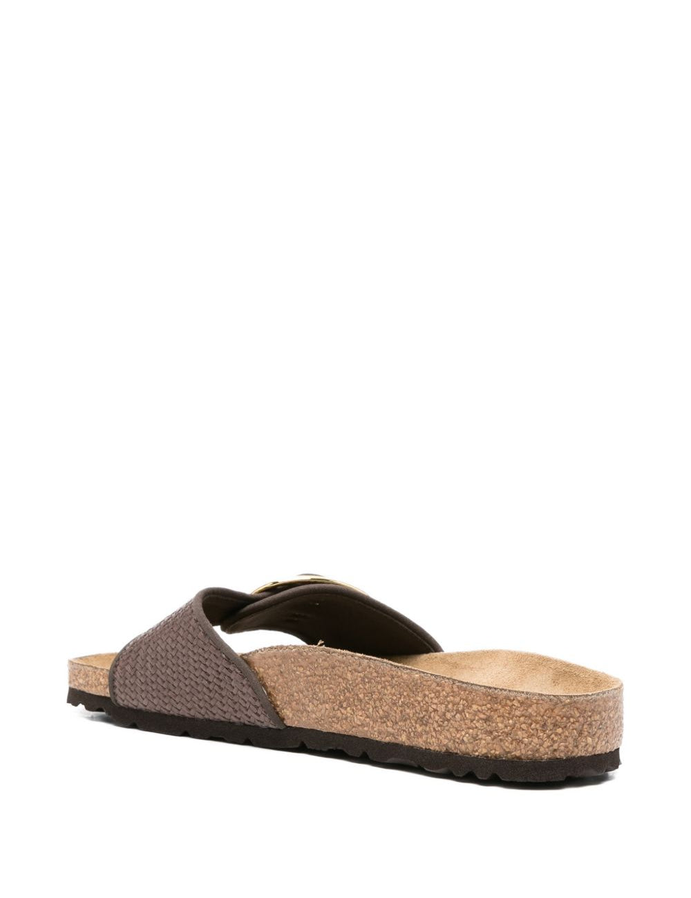 Sandali Madrid con fibbia in marrone Birkenstock - donna 