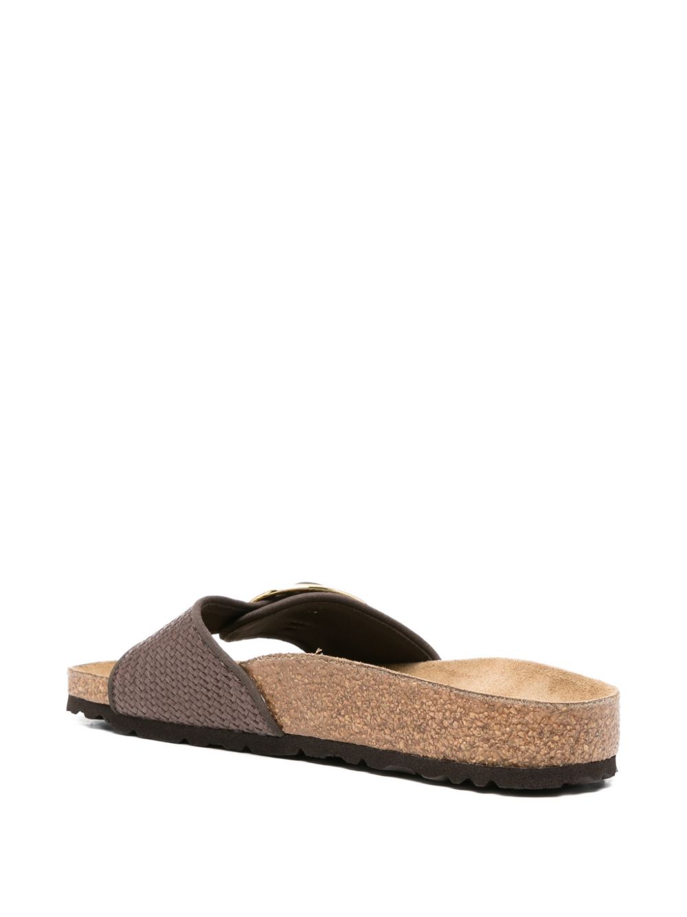 Sandali Madrid con fibbia in marrone Birkenstock - donna 