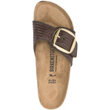 Sandali Madrid con fibbia in marrone Birkenstock - donna 