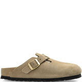 Mules Boston con fibbia e cinturino in beige Birkenstock - unisex 