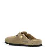 Mules Boston con fibbia e cinturino in beige Birkenstock - unisex 