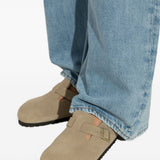 Mules Boston con fibbia e cinturino in beige Birkenstock - unisex 