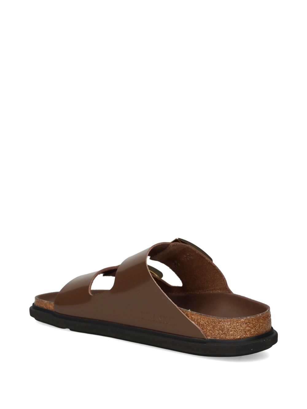 Sandali Arizona con fibbia in marrone Birkenstock - unisex 