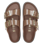 Sandali Arizona con fibbia in marrone Birkenstock - unisex 