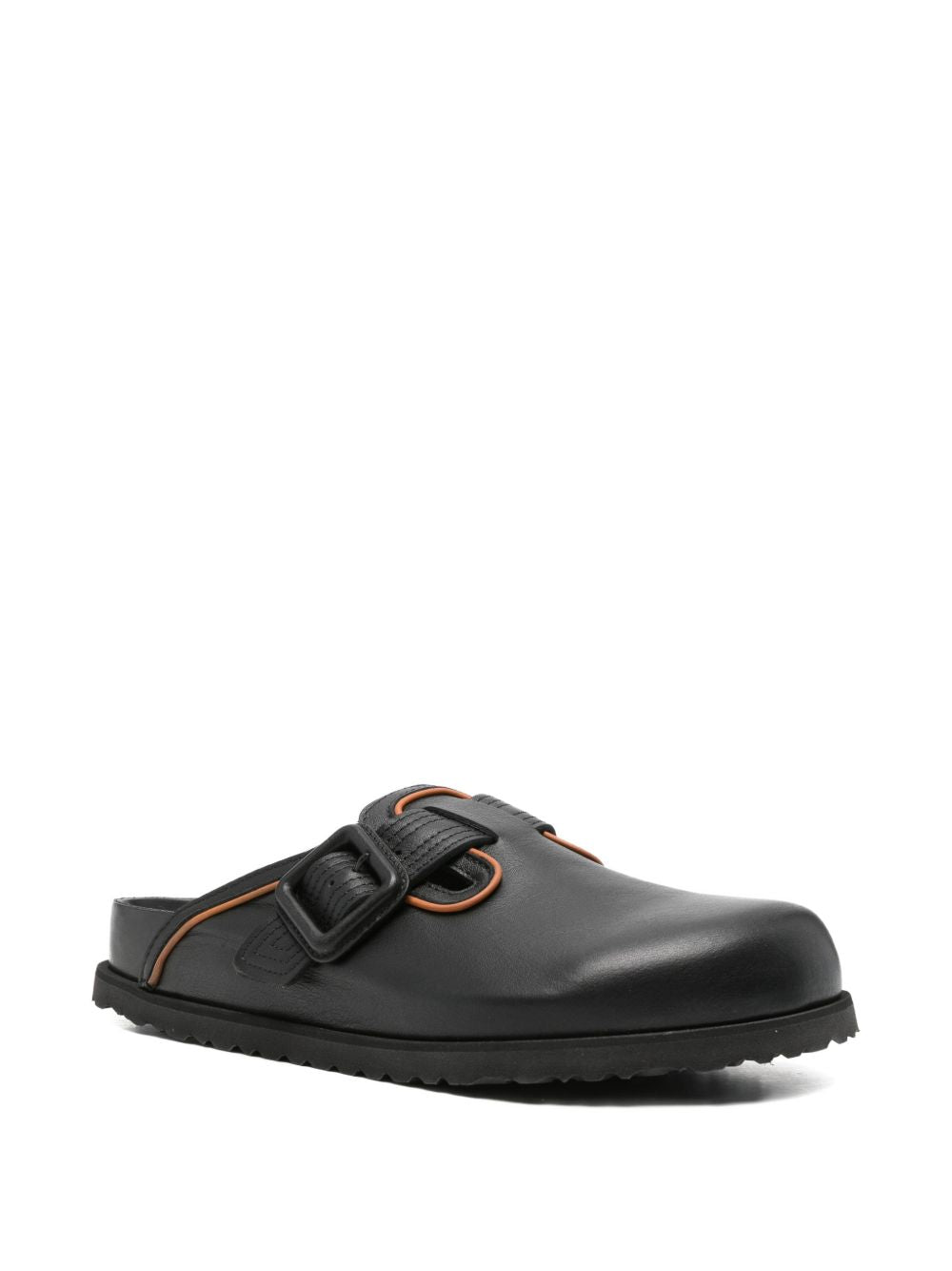 Mules in pelle con fibbia in nero Birkenstock 1774 - uomo 