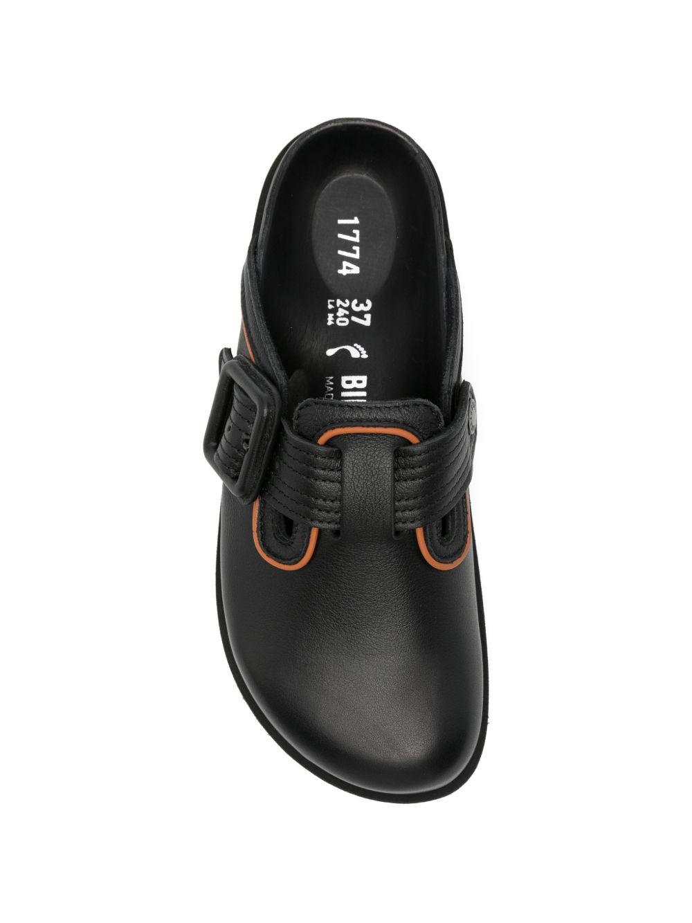 Mules boston in nero Birkenstock 1774 - donna 