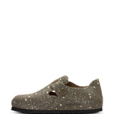 Mocassini con fibbia london the artist in grigio Birkenstock x sftm - uomo<BR/><BR/> 