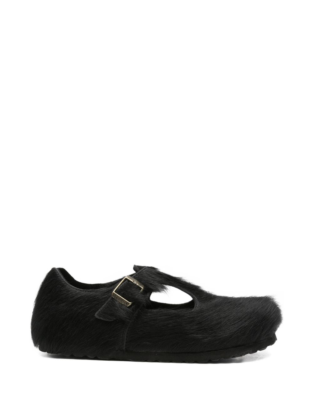 Mocassini in suede paris the rebel in nero Birkenstock x sftm - donna 