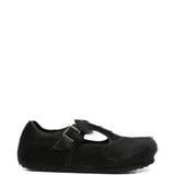 Mocassini in suede paris the rebel in nero Birkenstock x sftm - donna 