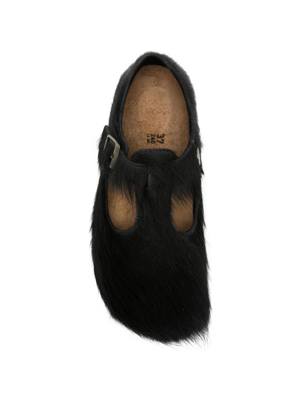 Mocassini in suede paris the rebel in nero Birkenstock x sftm - donna 