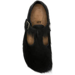 Mocassini in suede paris the rebel in nero Birkenstock x sftm - donna 