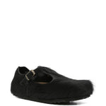Mocassini in suede paris the rebel in nero Birkenstock x sftm - donna 
