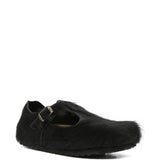 Mocassini in suede paris the rebel in nero Birkenstock x sftm - donna 