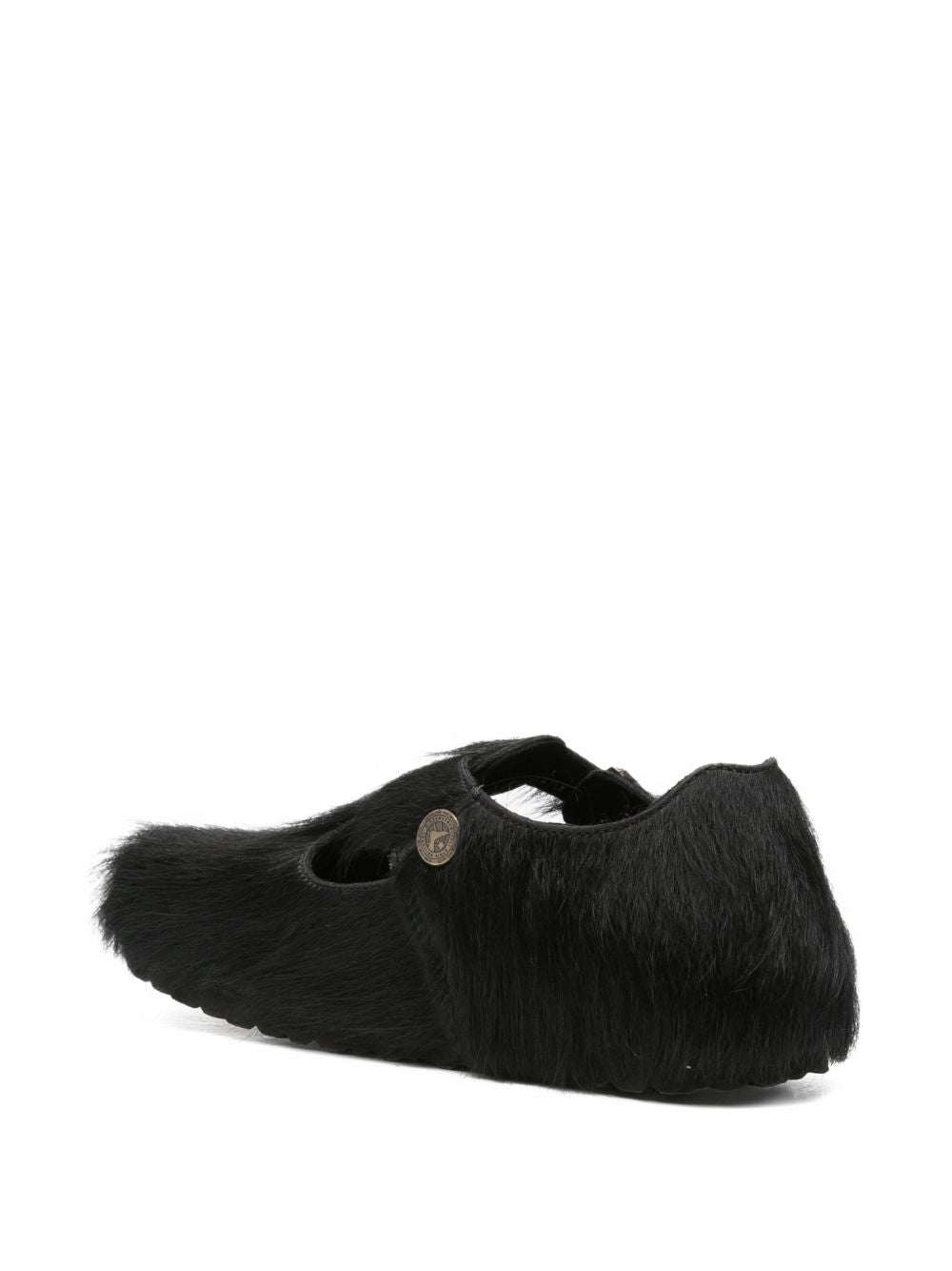 Mocassini in suede paris the rebel in nero Birkenstock x sftm - donna 
