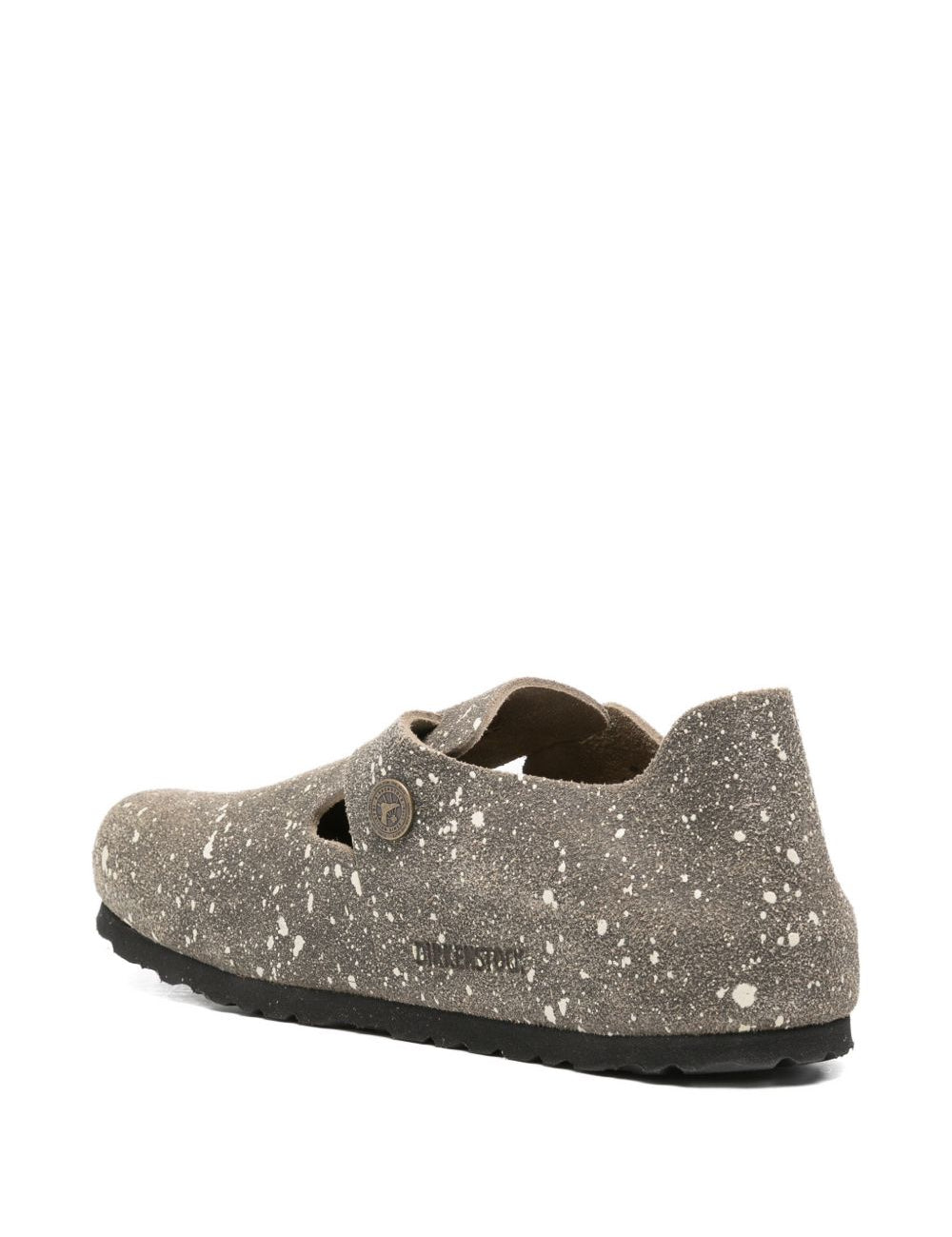 Mocassini con fibbia london the artist in grigio Birkenstock x sftm - donna 