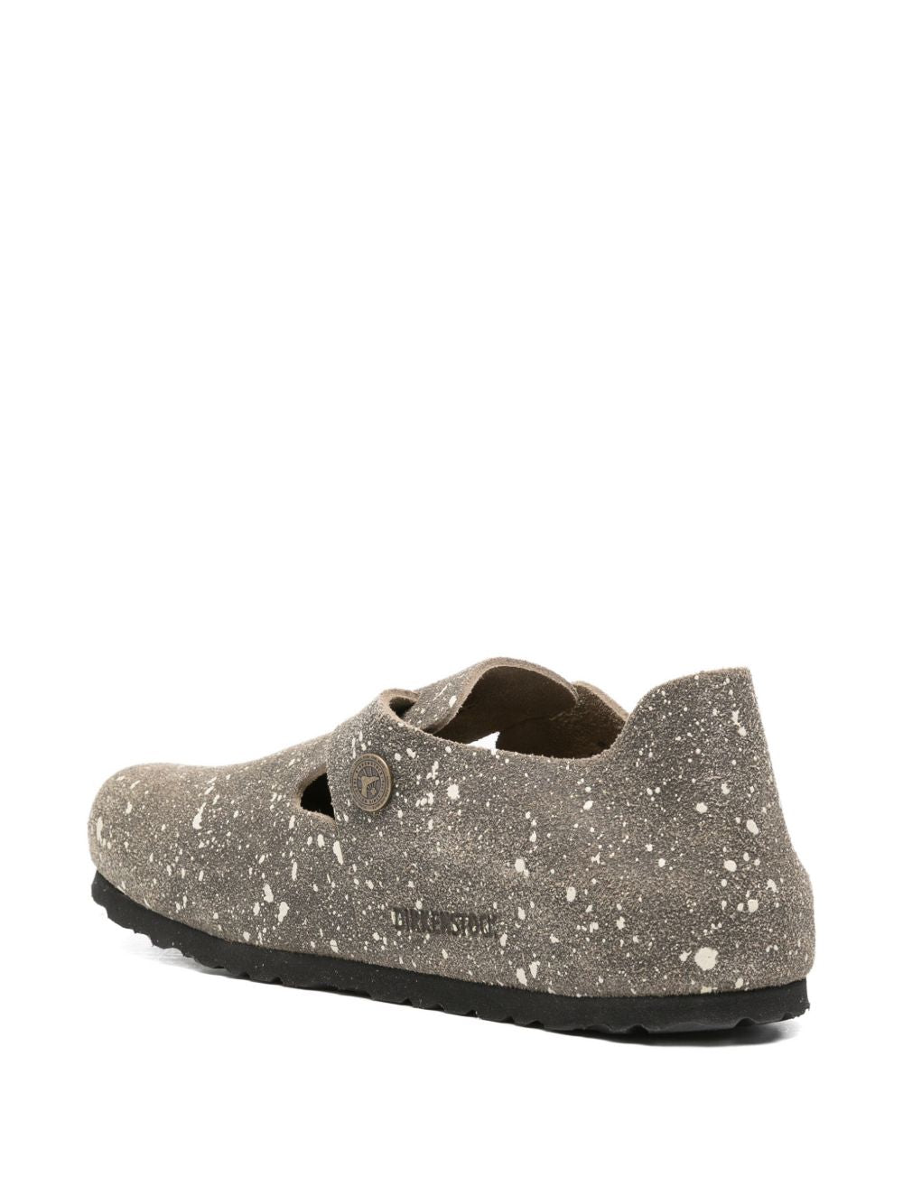 Mocassini con fibbia london the artist in grigio Birkenstock x sftm - donna 