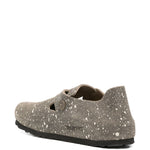 Mocassini con fibbia london the artist in grigio Birkenstock x sftm - donna 