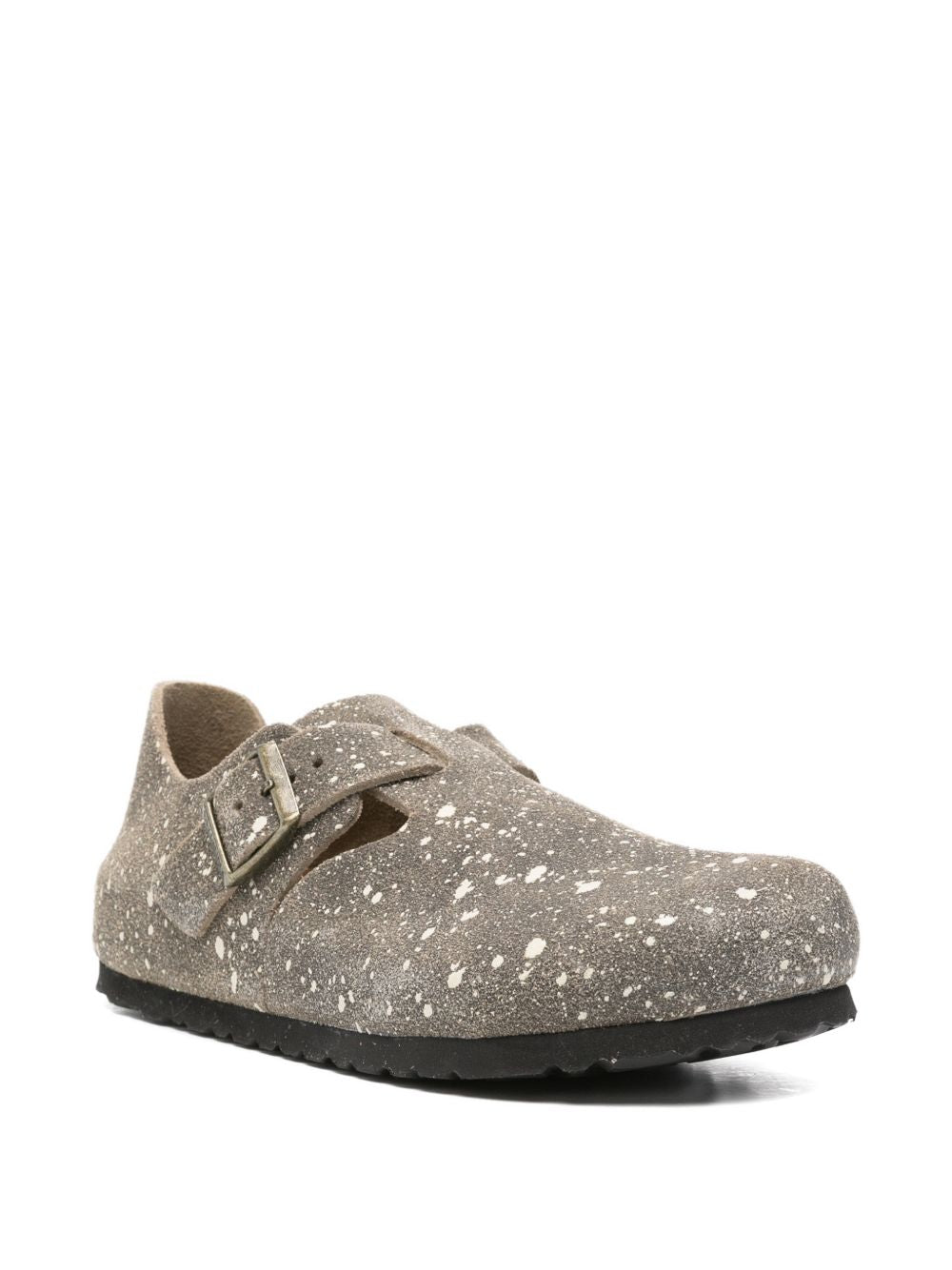 Mocassini con fibbia london the artist in grigio Birkenstock x sftm - donna 