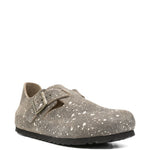 Mocassini con fibbia london the artist in grigio Birkenstock x sftm - donna 