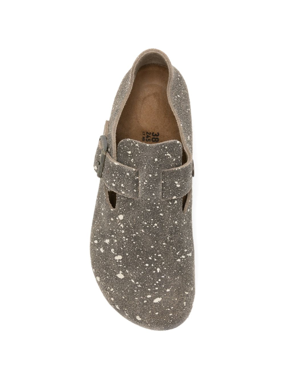 Mocassini con fibbia london the artist in grigio Birkenstock x sftm - donna 