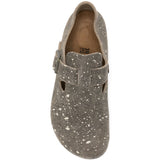 Mocassini con fibbia london the artist in grigio Birkenstock x sftm - donna 