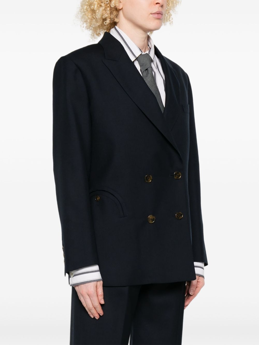 Blazer Alcanara Nightbreak in blu 