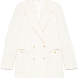 BLAZER DOPPIOPETTO RESOLUTE in avorio BLAZÉ MILANO - donna 