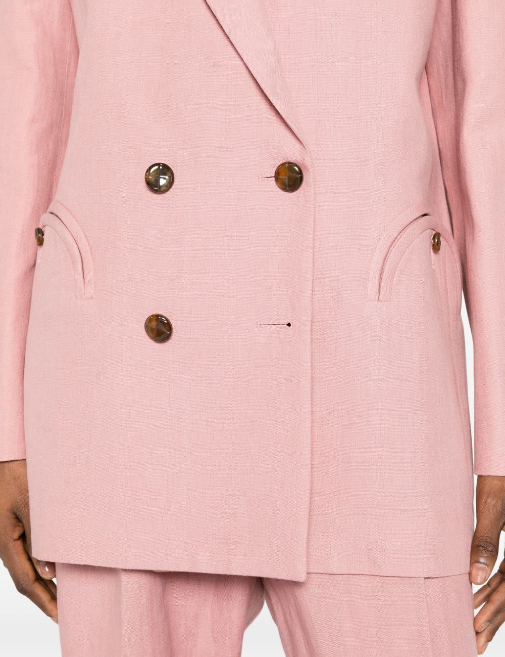 Blazer doppiopetto in rosa Blazé milano - donna 