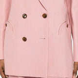 Blazer doppiopetto in rosa Blazé milano - donna 