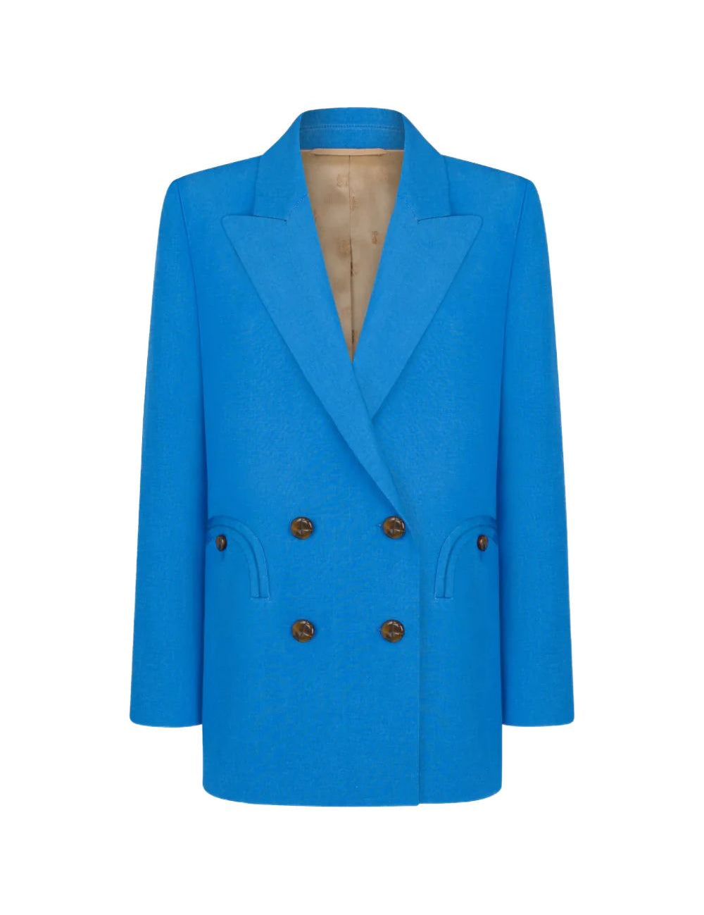 Blazer doppiopetto flica in blu Blazé milano - donna 
