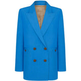 Blazer doppiopetto flica in blu Blazé milano - donna 