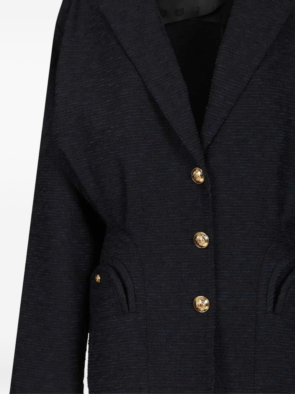 Blazer Esense avvitato con drappeggio in blu navy BLAZÉ MILANO - donna 