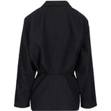 Blazer Esense avvitato con drappeggio in blu navy BLAZÉ MILANO - donna 
