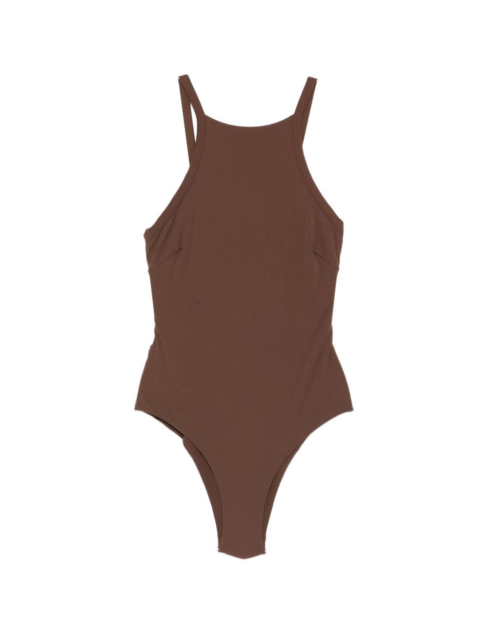 Costume da bagno con dettagli applicati in marrone Blazé milano - donna 