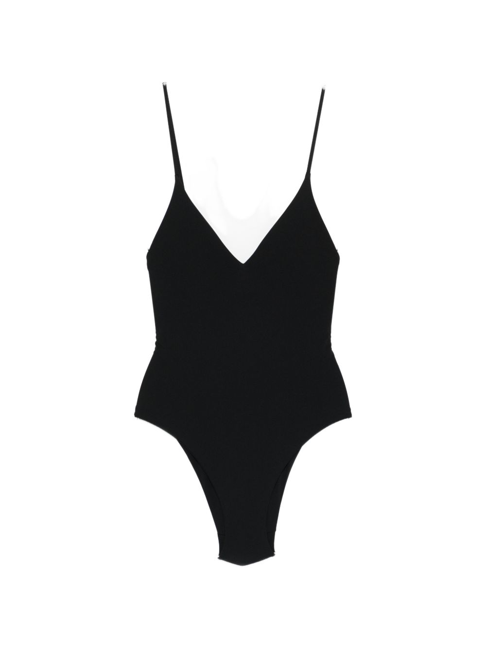 Costume da bagno con scollo a v in nero Blazé milano - donna 