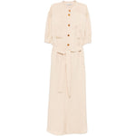 Abito con cintura in beige Blazé milano - donna 