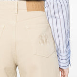 Jeans a gamba ampia npriida in beige Blazè Milano - donna 