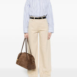 Jeans a gamba ampia npriida in beige Blazè Milano - donna 