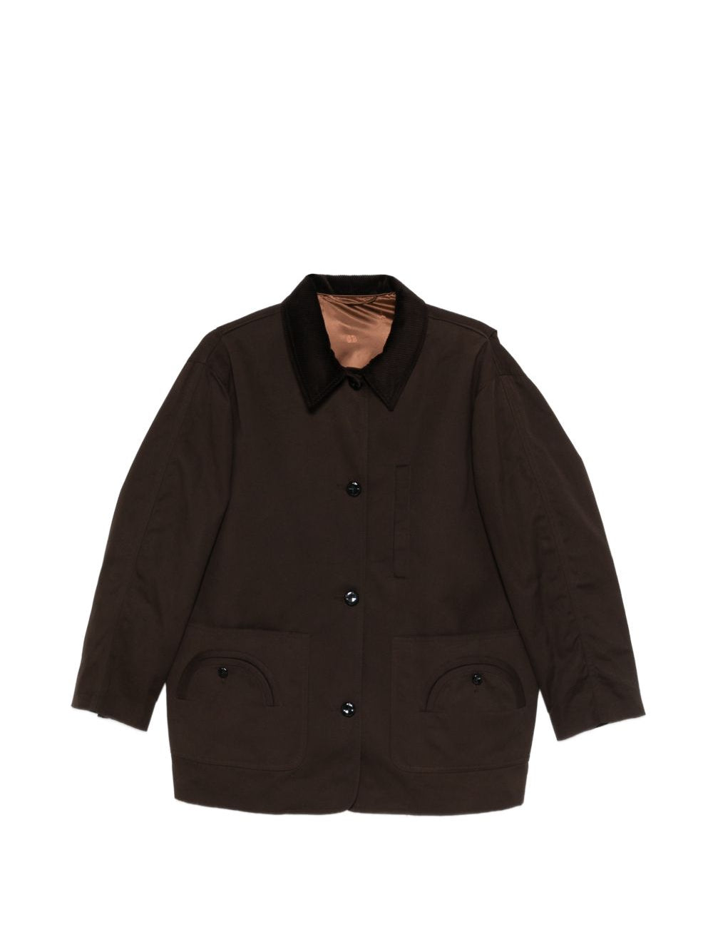 Giacca con collo in velluto Clelia in marrone BLAZÉ MILANO - donna 