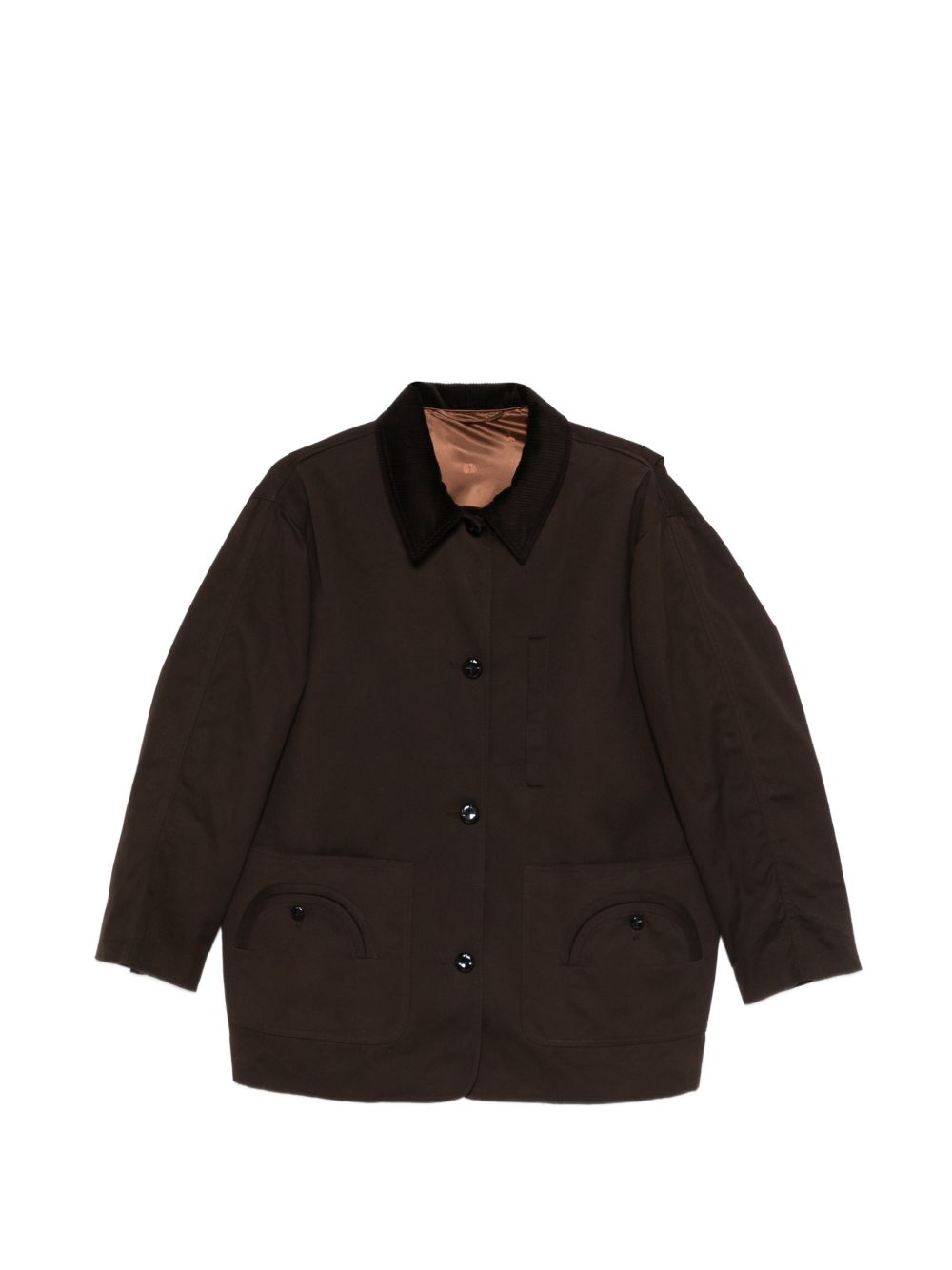 Giacca con collo in velluto Clelia in marrone BLAZÉ MILANO - donna 
