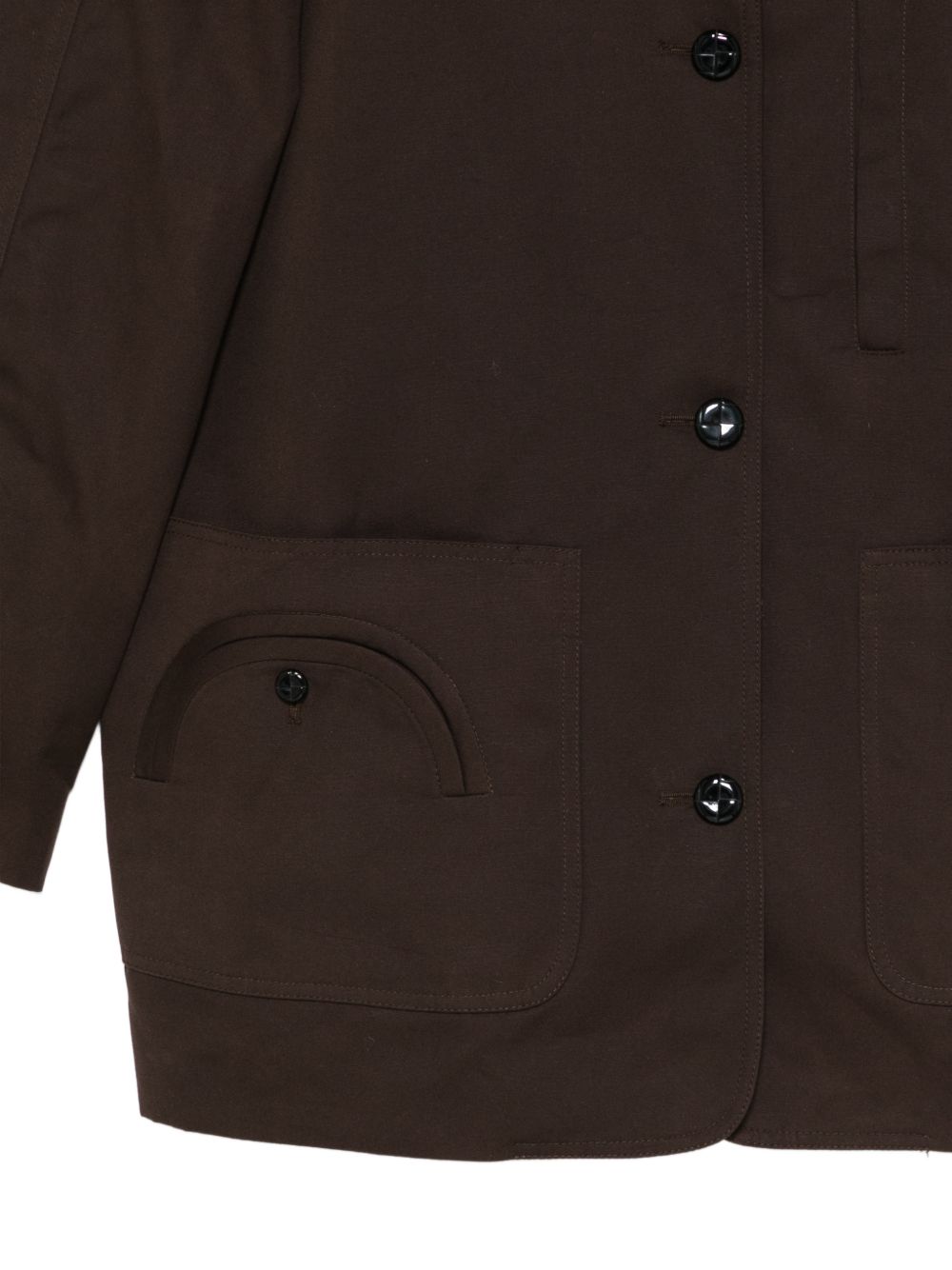 Giacca con collo in velluto Clelia in marrone BLAZÉ MILANO - donna 