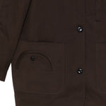 Giacca con collo in velluto Clelia in marrone BLAZÉ MILANO - donna 