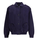 Bomber Charlie con spalline in blu BLAZÉ MILANO - donna 