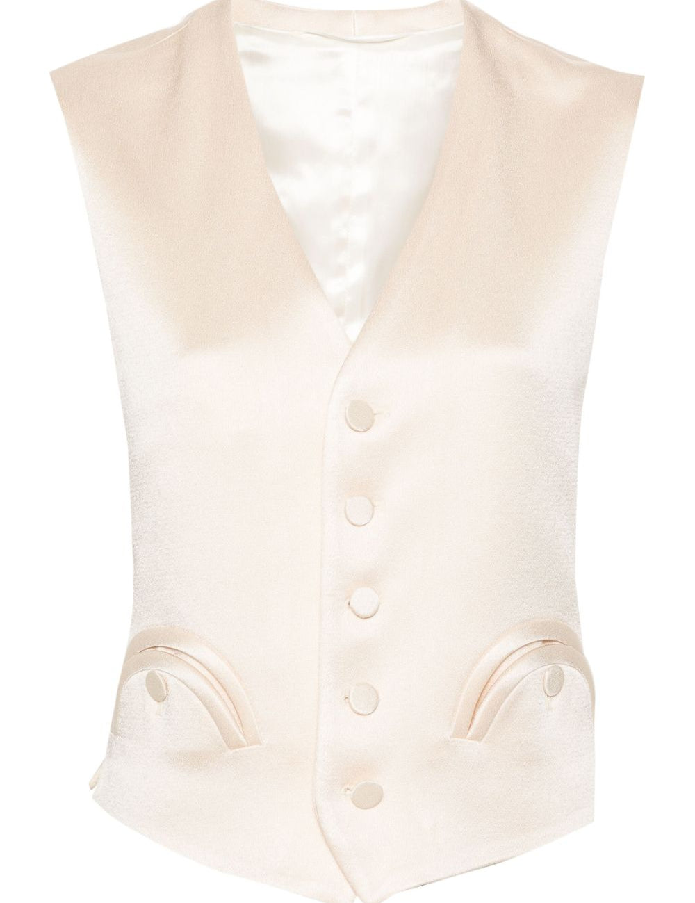 Gilet Novalis Feral in beige Blazé milano - donna 