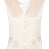 Gilet Novalis Feral in beige Blazé milano - donna 