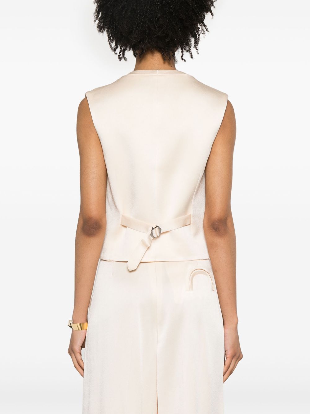 Gilet Novalis Feral in beige Blazé milano - donna 